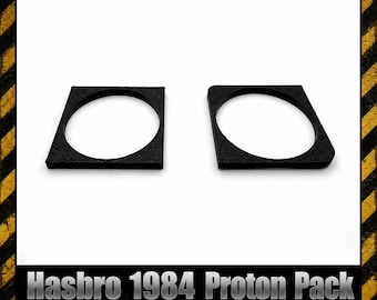 Hasbro 1984 Proton Pack - Filler Tube and Beam-Line Plate Upgrade (Super Hero Style)