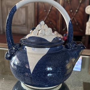 Studio Art Pottery Hand Made Teapot