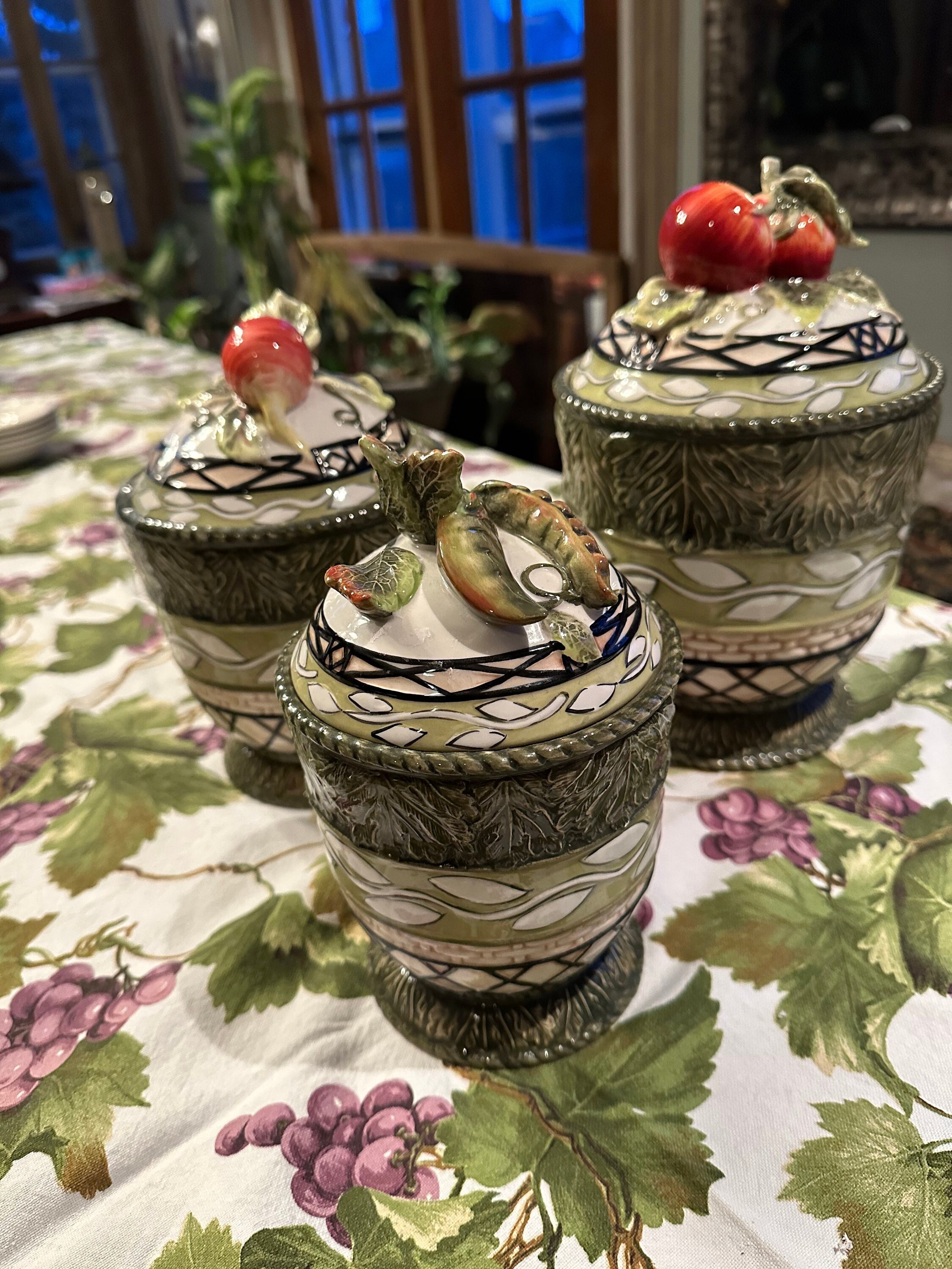 Fitz Floyd Canister - Etsy