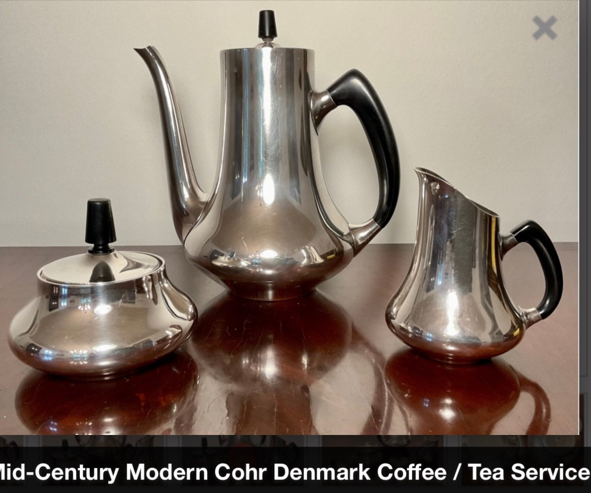 Cohr Denmark Teapot - Etsy