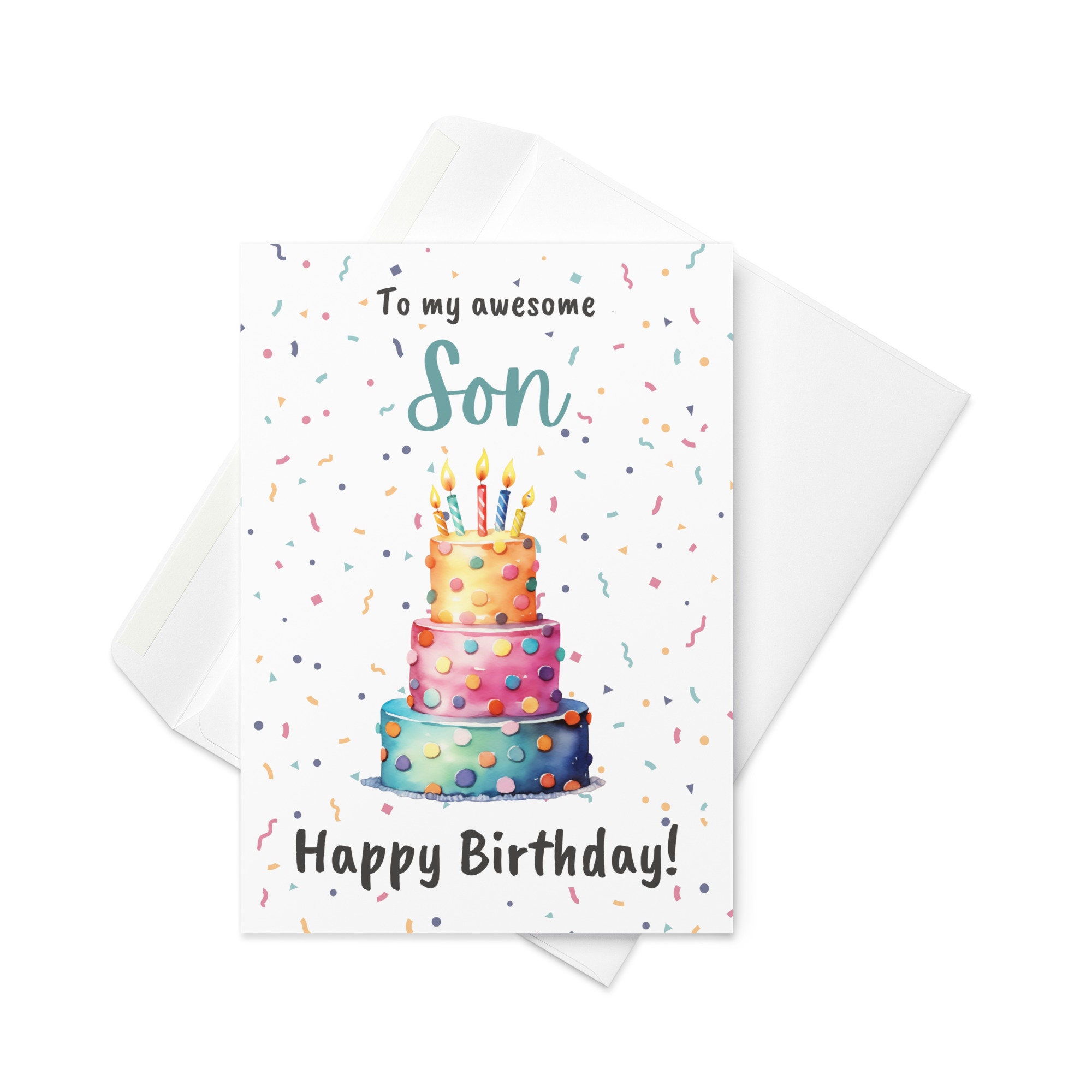 Divertente biglietto di compleanno figlio – Super Birthday – Biglietto di auguri di compleanno figlio da mamma o papà video gioco regalo di compleanno 145mm giocatore di compleanno regalo figlio