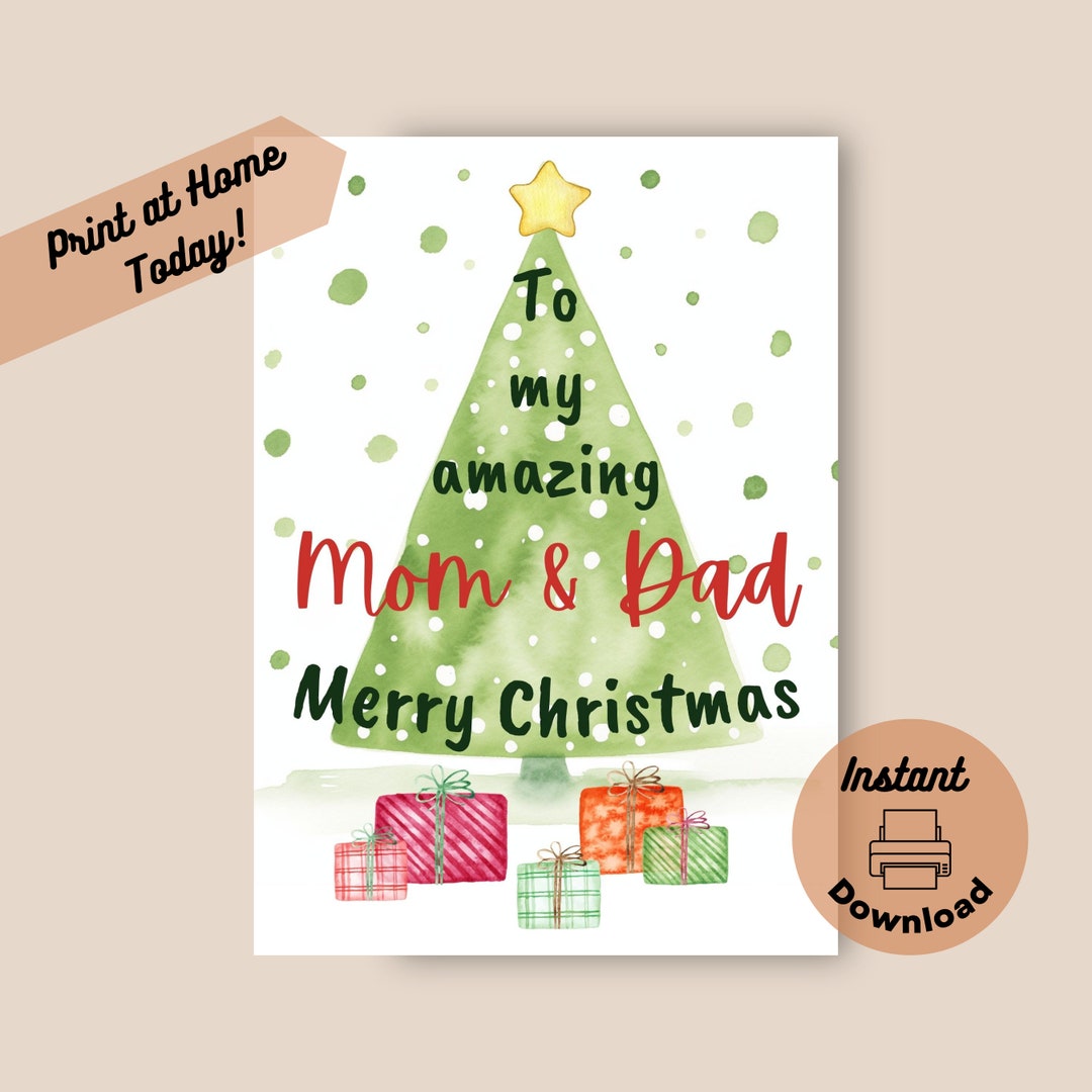 Printable Christmas Card For Parents Instant Digital Download Etsy printable-christmas-card-for-parents-instant-digital-download-etsy