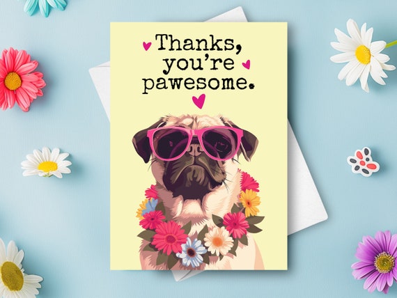 Biglietto di ringraziamento personalizzato per studio veterinario, personalizzato dal cane, regalo Woof, ringraziamento per infermiere veterinario, biglietto per ambulatorio veterinario, caricamento foto - Italia