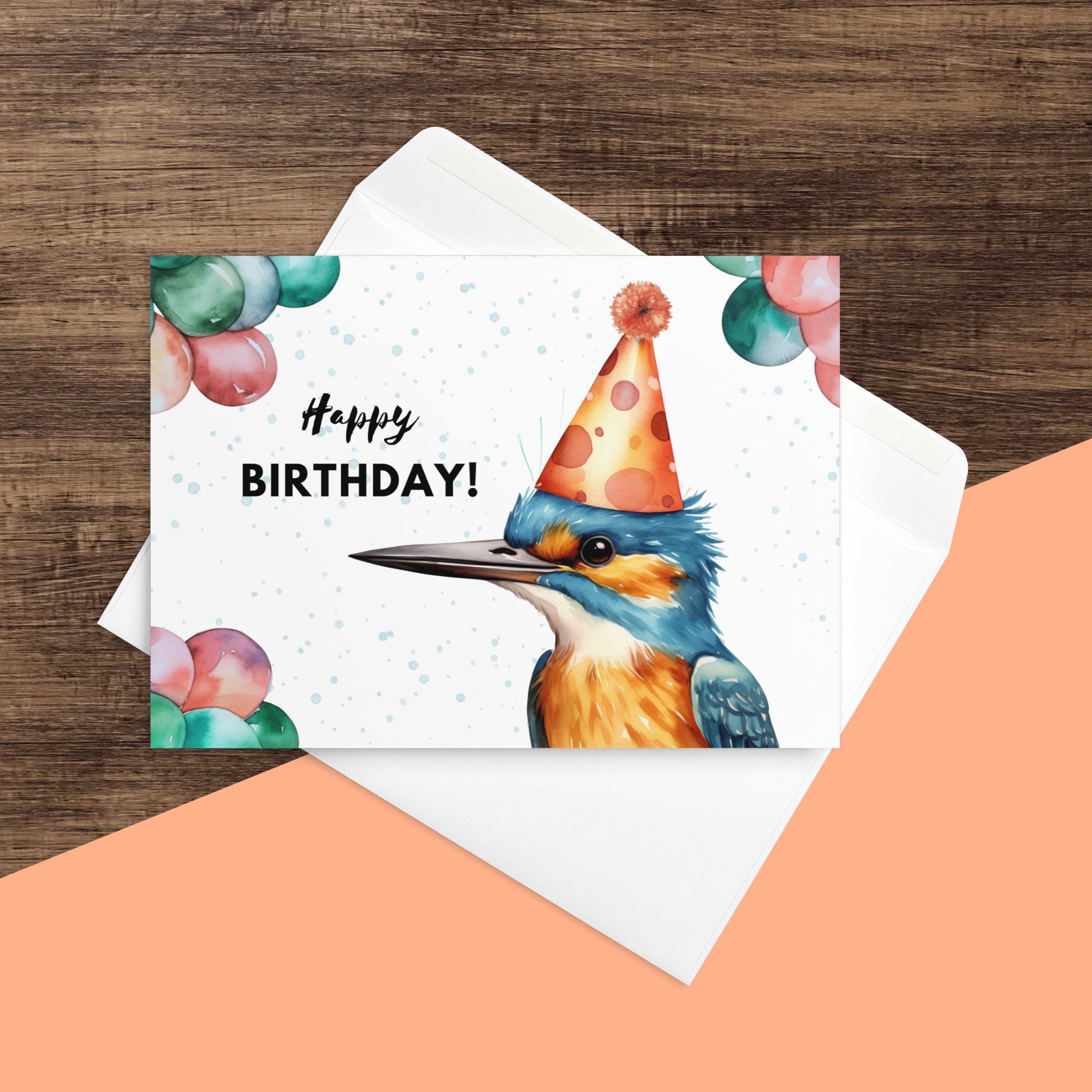 RSPB Sparkling Kingfisher Christmas Cards - RSPB