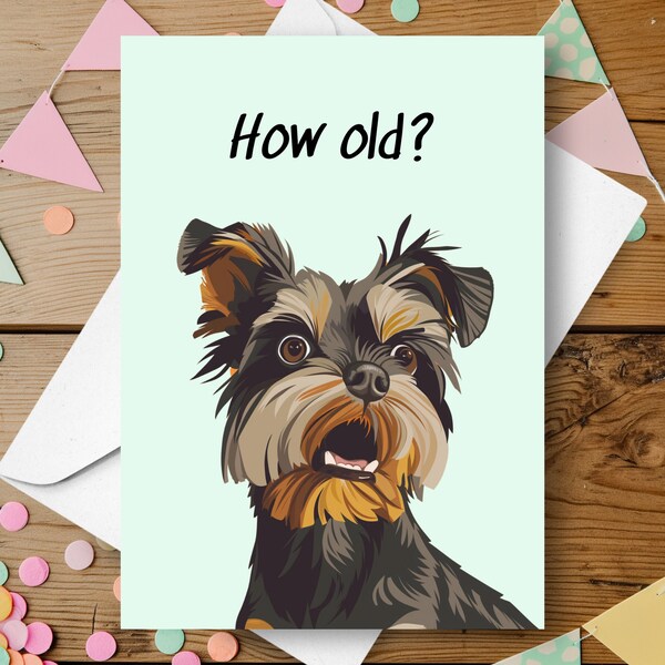 Dog Joke Greeting Card Etsy