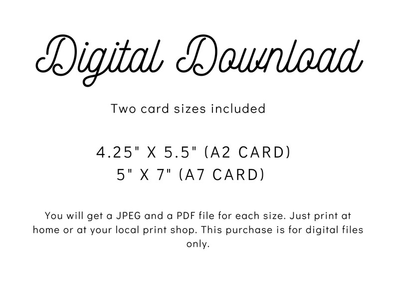 Printable Birthday Card for Son, Instant Digital Download Print at Home ...