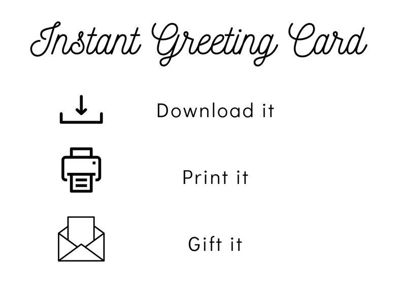 Printable Birthday Card for Son, Instant Digital Download Print at Home ...