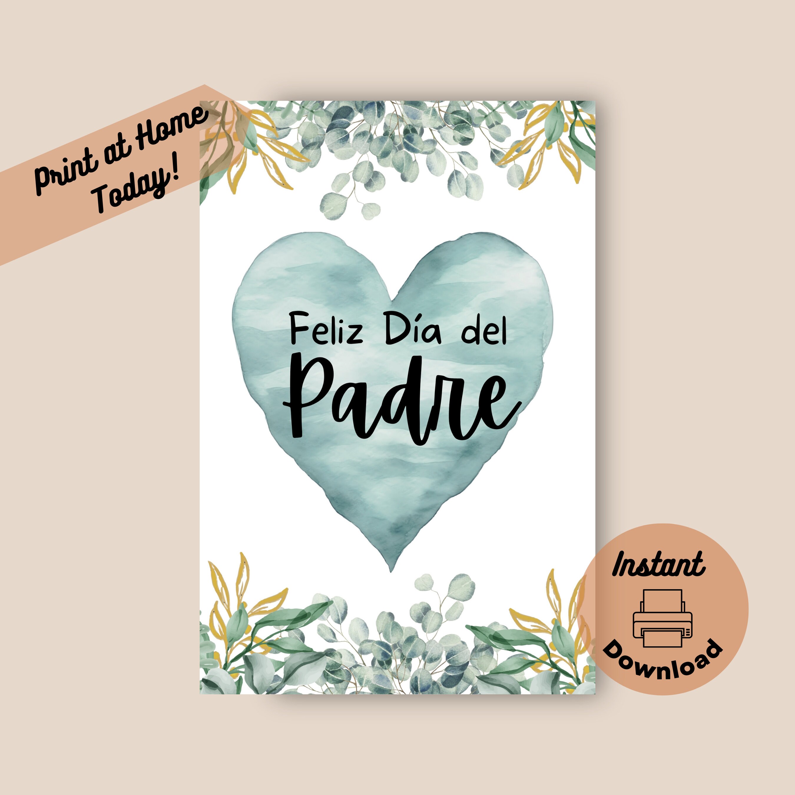 Siempre seré Tu Princesa - Spanish Fathers Day Card