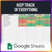 Smart Attendance Tracker | Digital Attendance Log | Editable Google ...