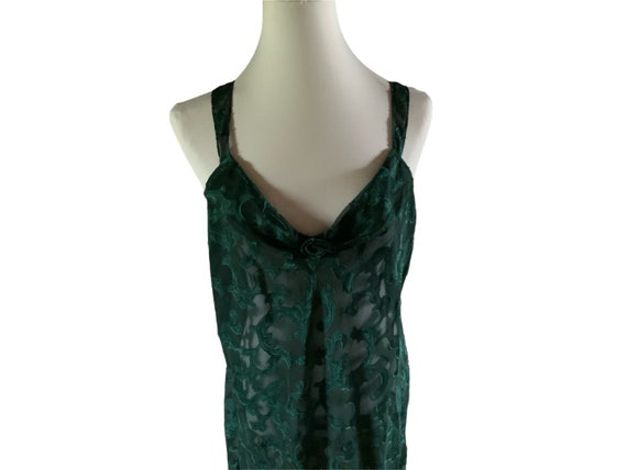 vintage california dynasty 90s women large green … - image 4