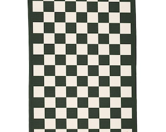 Personalized Checkered Golf Towel, Custom Monogram Name Initials Clip On Rag, Club Bag Accessory, Unique Gift For Golfer, Groomsmen Present