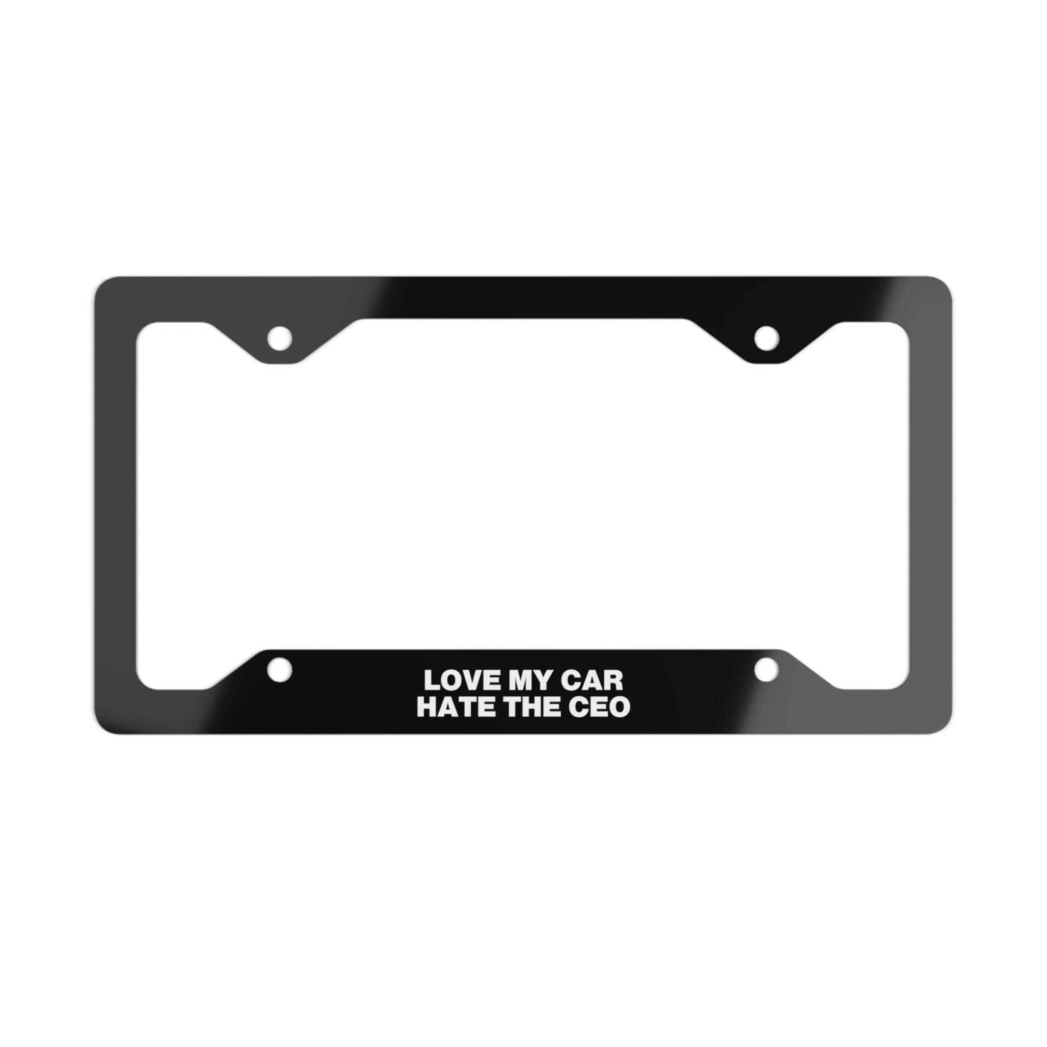 Custom Israeli Yellow Novelty License Plate