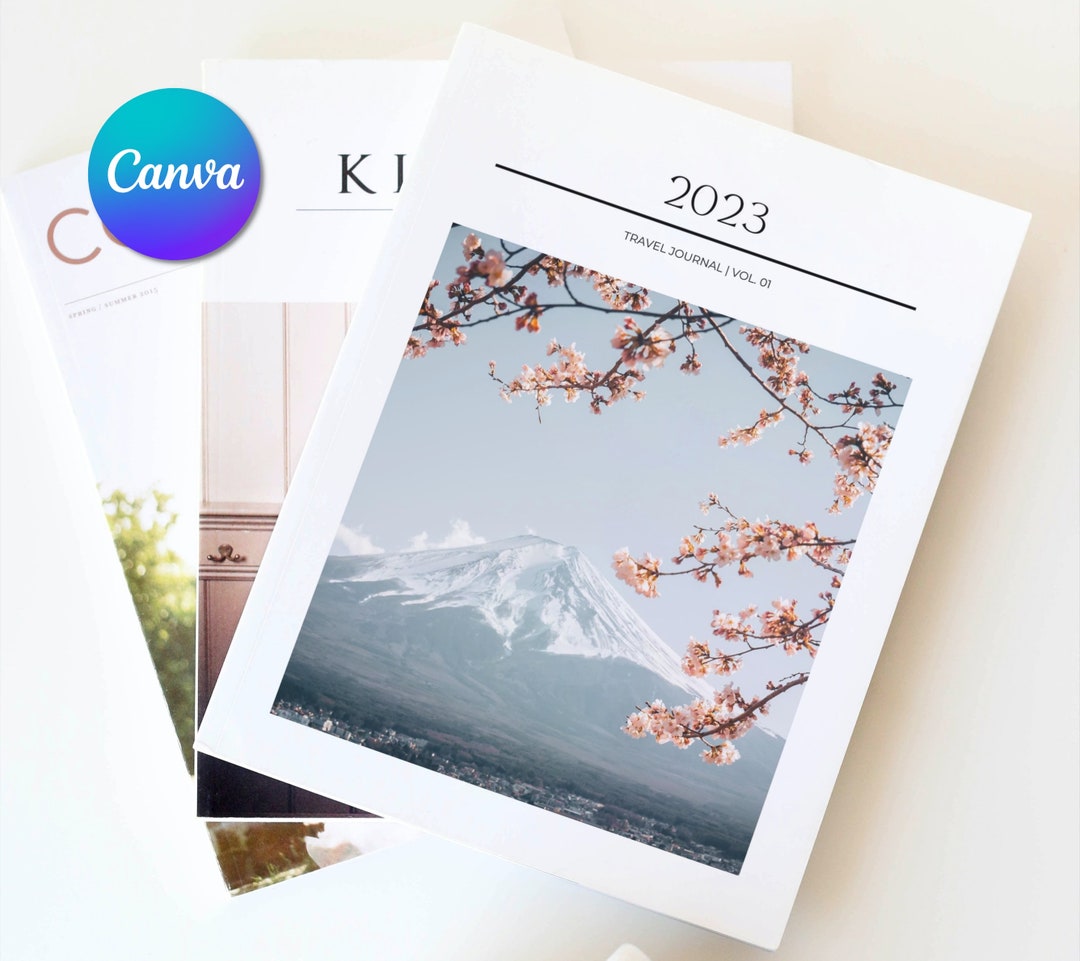 Jährliche Reise Fotobuch Magazin Vorlage, druckbare Abenteuer Journal  Scrapbook, moderne Couchtisch Erinnerung Album, digitaler Canva Download -  Etsy Schweiz, image size:1080x961