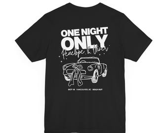 Personalized Wedding Tour T-Shirt Merch, Matching Custom Concert Tee Shirt, TShirt Toss Guest Gift Party Favor, Mr Mrs Newlyweds Top Present