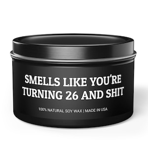 26th Birthday Gift for Him, Funny 26 Birthday Gift for Men, Husband 26th Birthday Gift, Boyfriend 26th Birthday Gift, Twenty-Six Birthday