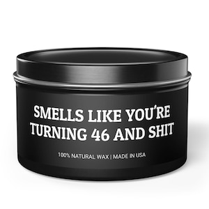 46th Birthday Gift for Him, Funny 46 Birthday Gift for Men, Husband 46th Birthday Gift, Boyfriend 46th Birthday Gift, Forty-Six Birthday