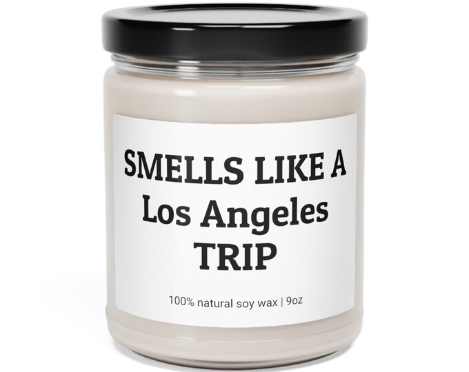 Smells Like A Los Angeles Trip, Los Angeles Gifts, Bachelorette Party, Bachelor Party, Birthday Gift, Friend Gift, Los Angeles Road Trip