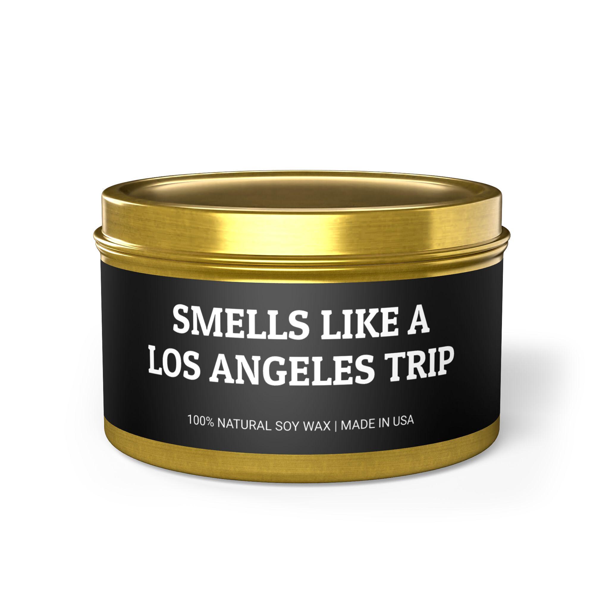 Los Angeles Trip, Los Angeles Vacation, Family Trip to Los Angeles, Los Angeles Candle, Funny Candle, Travel Inspired Gift, LA Souvenir