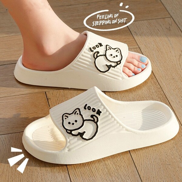Cat Sandals Etsy