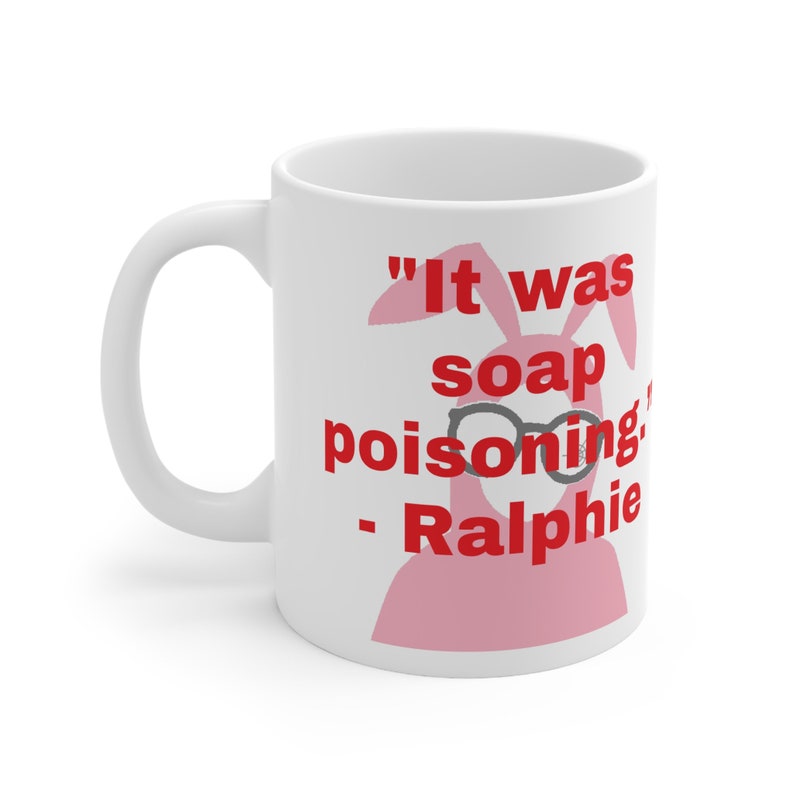 A Christmas Story it Was Soap Poisoning Ceramic Etsy