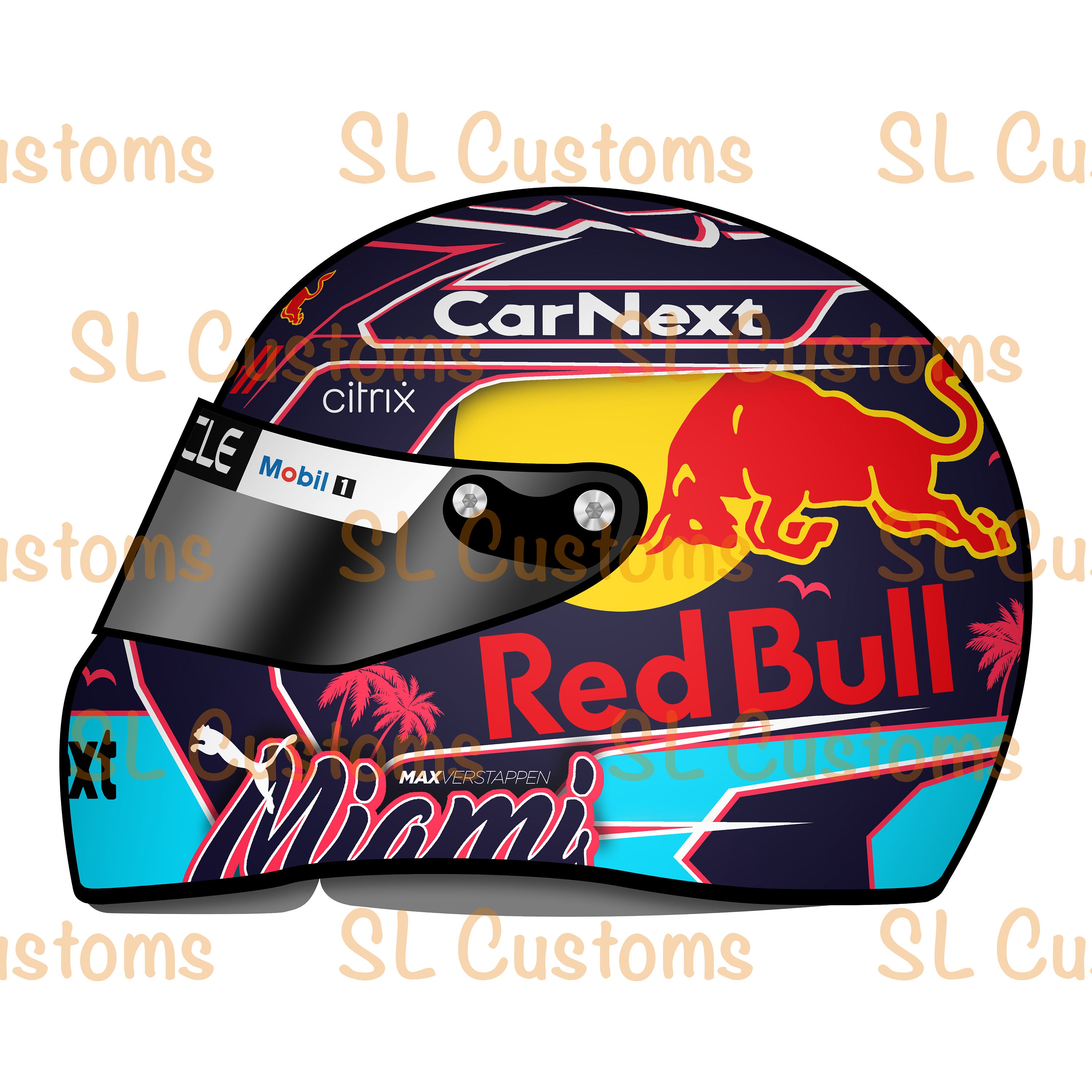 Max Verstappen Number Stickers for Sale
