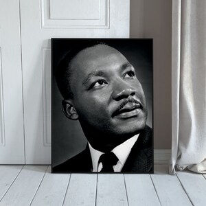 Martin Luther King Jr. African American Black History Printable Wall Art