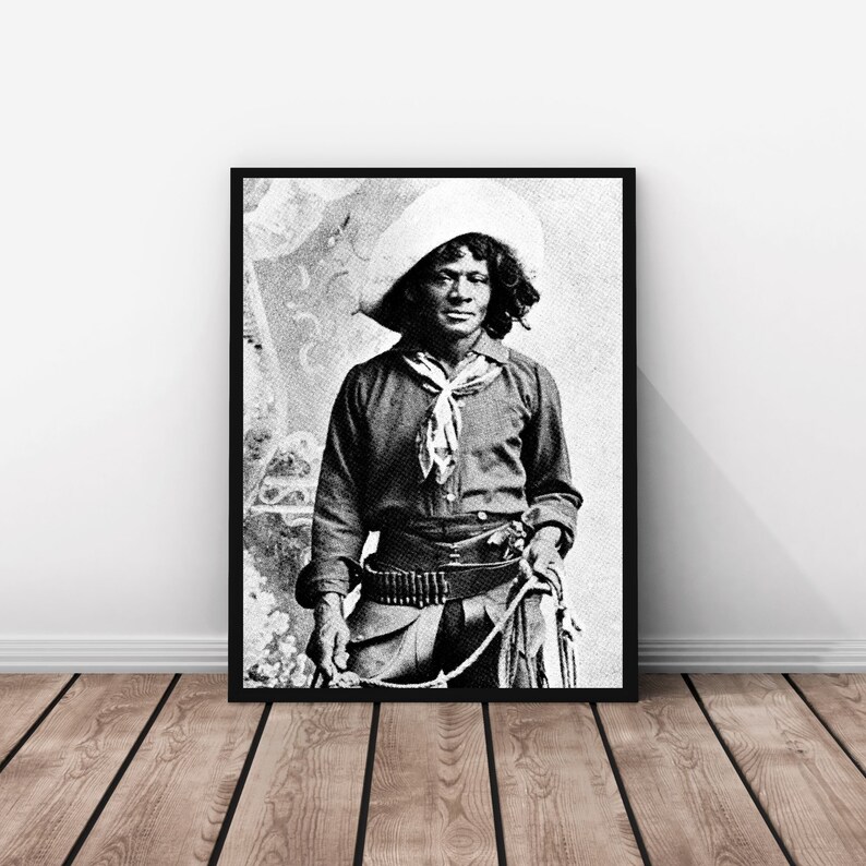 Nat Love African American Black History Printable Wall Art - Etsy