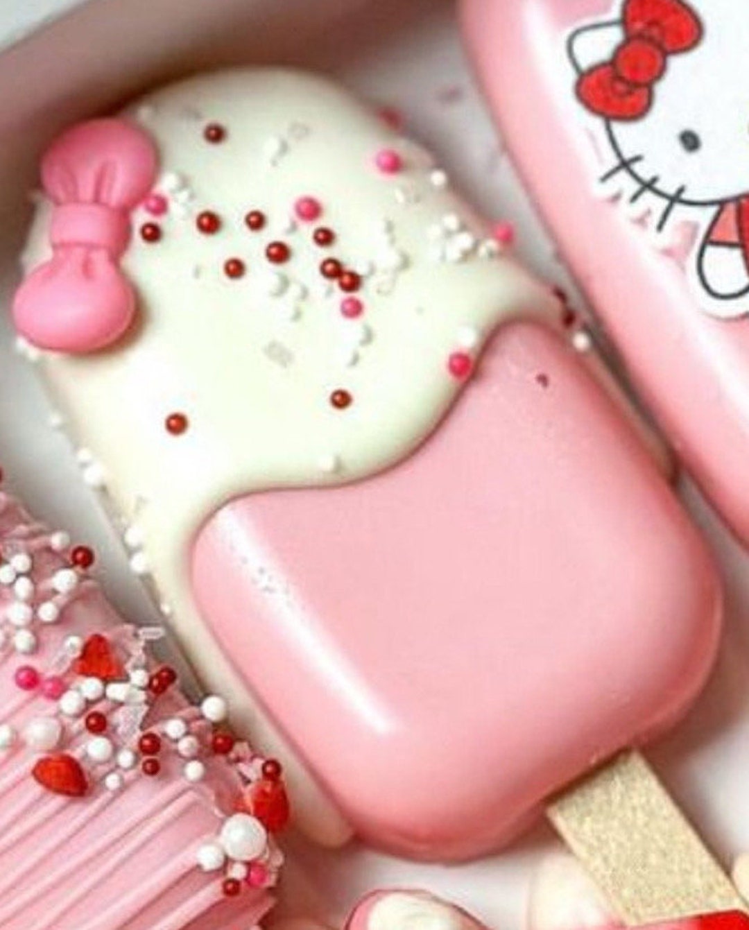 Hello Kitty Cakesicles. Teacher Favors. Birthday Favors. Wedding Favors