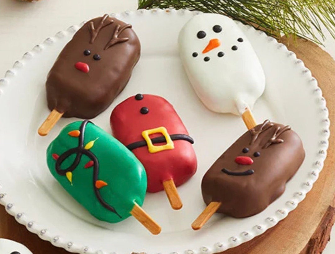 Christmas Favors and Gifts. Theme Cakesicles half a Dozen Teacher