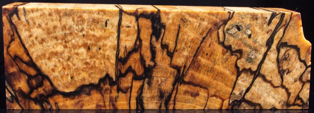 W-10 Stabilized Spalted Maple Block 241866 - Etsy