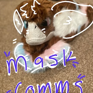 CUSTOM!! dinomask commissions READ DESC!!