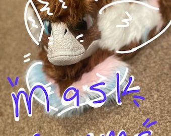 ¡PERSONALIZADO!! encargos de dinomask ¡LEE LA DESCRIPCIÓN!