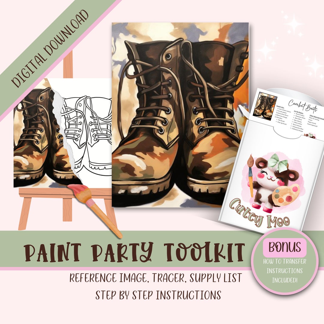Diy Sip N Paint Paint Party Printable for Adults Kids Paint and Sip Diy Sip N Paint Paint Party Printable for Adults Kids Paint and Sip
