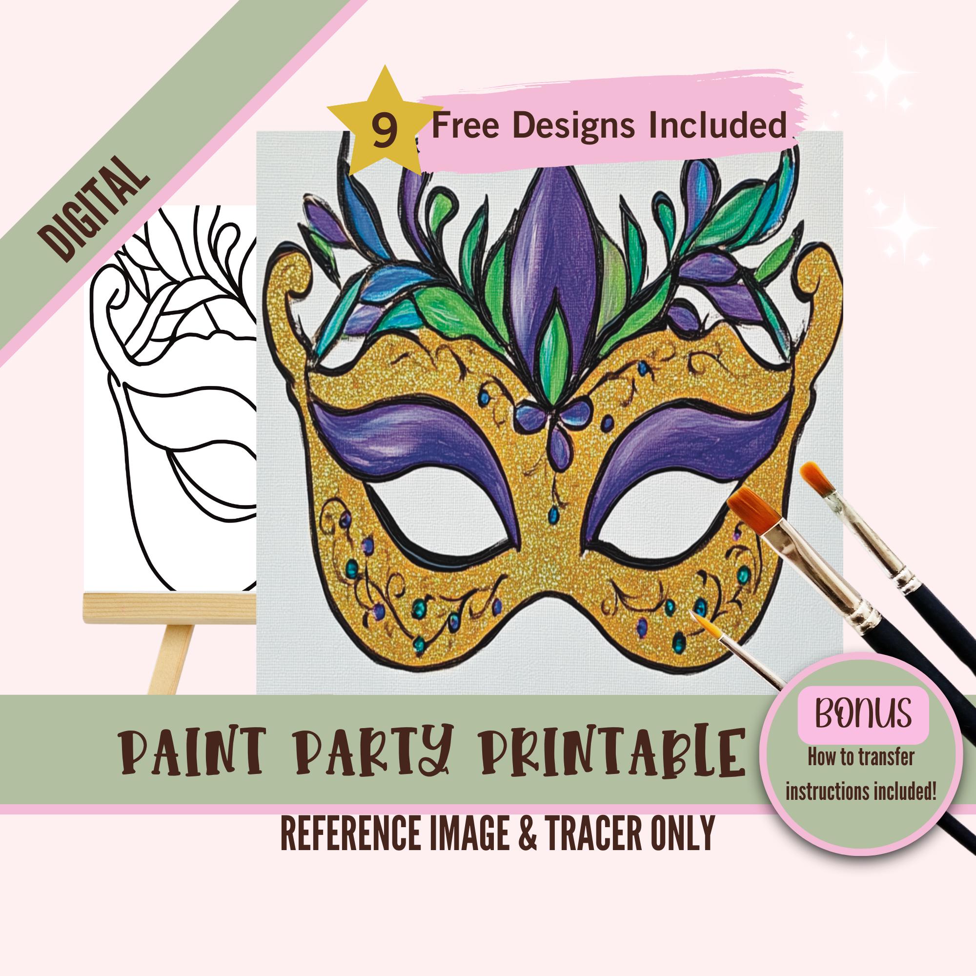 mardi-gras-mask-paint-party-template-diy-painting-kit-digital-art-tracer-beginner-sip-and-paint-design-carnival-art-idea-download-etsy for Free Printable Mardi Gras Mask Templates Mardi Gras Mask Paint Party Template, DIY Painting Kit, Digital Art Tracer, Beginner Sip and Paint Design, Carnival Art Idea Download - Etsy for Free Printable Mardi Gras Mask Templates