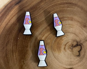 Purple Lava Lamp Shoe Charm/Nostalgia Shoe Charm