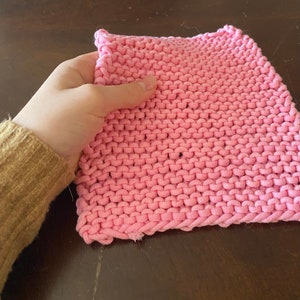 Yarn potholder