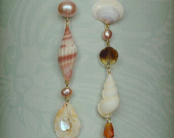 Felina - Handmade Seashell Earrings