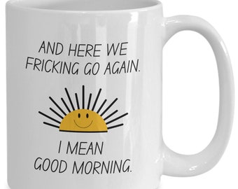 Hier gaan we weer koffiemok cadeau PG-13