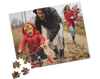 Personalized photo puzzle, Custom Puzzle from Photo, Custom Jigsaw puzzle for Family, Couples, Wedding, Toddler, Kids and Adults