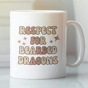 Bearded Dragon Mug, Lizards Gifts, Lizard Mug, Reptile Mug, Herpetology, Lizard Lover, Herpetologist, Reptile Gifts, Bearded Dragon Breeders