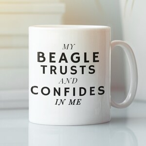 Beagle Dog Coffee Mug for Mom and Dad, Beagles Gift for Men and Women, Beagle Owner Gifts, Beagles Hunting, Veterinarian Gifts, Dog Breeders