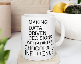 Data Scientist Coffee Mug, Research Science Gifts, Data Analyst, Data Engineer Graduate, Data Guru Tea Cup, Architect Associate, AI Recruits
