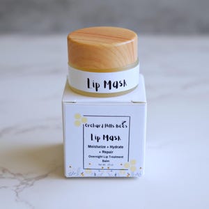 Lip Mask / Overnight Moisturizing Lip Treatment / Hydrating and Nourishing/ Lip Balm