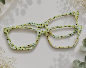 Sunflowers Acrylic Eyeglass Topper with Magnets
