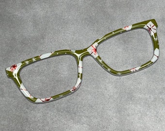 Christmas Presents with Red Foil Magnetic Eyeglass Topper