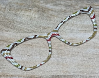 Fall Chevron Magnetic Eyeglass Topper