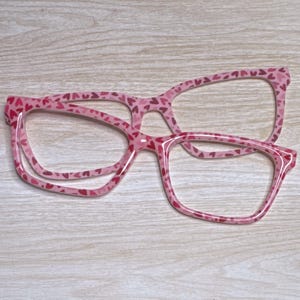 Bold Hearts Eyeglass Topper with Magnets