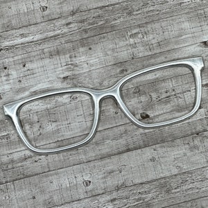 Silver Chrome Magnetic Eyeglass Topper