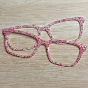 Hearts in Hearts Eyeglass Topper with Magnets