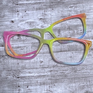 Summer Color Eyeglass Topper with Magnets